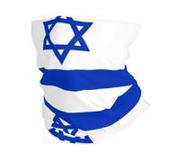 YYHHAOFA Israeli flag Prints Active Head Wrap - Seamless, Quick-Drying Neck Gaiter for Outdoor Adventures & Stylish Everyday Wear