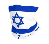 YYHHAOFA Israeli flag Prints Multifunctional Sport Headband Soft Polyester Stretchy Seamless Design For All Sports Activities