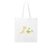 YYHHAOFA Kitten picking mangoes Prints Woman Canvas Tote Bag Strong and durable for traveling, shopping, Daily One Size