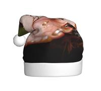 YYHHAOFA Little ants on maple leaves Pattern Christmas Hat for Adult Making It a Fun and Durable Gift for Men and Women