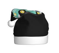 YYHHAOFA Little bear driving Pattern Christmas Hat for Adult Making It a Fun and Durable Gift for Men and Women