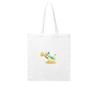 YYHHAOFA Little duck beating the gong Prints Woman Canvas Tote Bag Strong and durable for traveling, shopping, Daily One Size