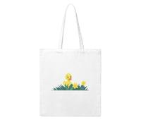 YYHHAOFA Little duck in the yellow flower Prints Woman Canvas Tote Bag Strong and durable for traveling, shopping, Daily One Size