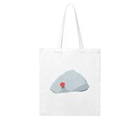 YYHHAOFA Little red flower on the stone Prints Woman Canvas Tote Bag Strong and durable for traveling, shopping, Daily One Size