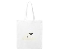 YYHHAOFA Little sheep on the cloud Prints Woman Canvas Tote Bag Strong and durable for traveling, shopping, Daily One Size
