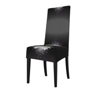 YYHHAOFA Lotus Flower Prints Dining Chair Throws - Stretch Slipcovers Revitalize Your Seating with Easy Style & Easy Care