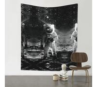 YYHHAOFA Lunar Astronaut Prints 60x51in Wall Tapestry - Durable Polyester Throw Blanket for Dorm Decor, Beach Picnics & Versatile Room Layering