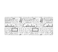 YYHHAOFA Math Geometry G alculus Prints Mouse Pad 12x31.5in