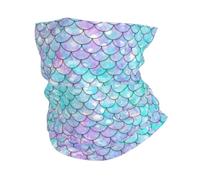 YYHHAOFA Mermaids Prints Multifunctional Sport Headband - Seamless, Breathable, Quick-Dry Throw for Hiking, Biking & Travel