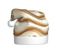 YYHHAOFA Milkshake fusion Picture Christmas Hat for Adult for men and women clothing headband for festive occasions