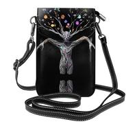 YYHHAOFA Mother Of All Things Pattern Small Leather Women'S Crossbody Flip Phone Bag, Waterproof And Durable
