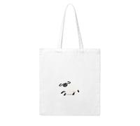 YYHHAOFA Naughty Lamb Prints Woman Canvas Tote Bag Strong and durable for traveling, shopping, Daily One Size