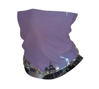 YYHHAOFA New York City Prints Active Head Wrap - Seamless, Quick-Drying Neck Gaiter for Outdoor Adventures & Stylish Everyday Wear