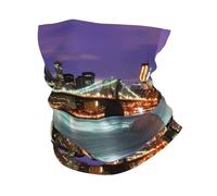 YYHHAOFA New York Night Prints Performance Headwear - Ultra Soft Polyester Microfiber Sports Towel Unisex Multifunctional Bandana For Hiking Surfing Skiing And More