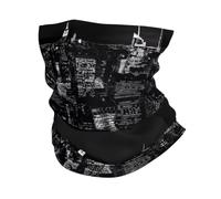 YYHHAOFA New York Night Sky Prints Active Head Wrap - Seamless, Quick-Drying Neck Gaiter for Outdoor Adventures & Stylish Everyday Wear