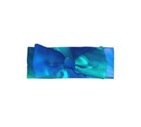 YYHHAOFA Northern Lights Prints Baby Bow Throw - Soft & Stretchy Nylon-Spandex Headband for Newborns 0-6 Months - Ideal Shower Gift