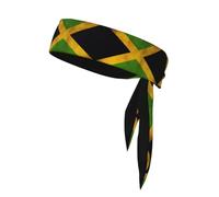 YYHHAOFA Old Jamaican Flag Printed Sports Double-Sided Headscarf Quick Drying, Moisture Wicking for Women, Girls, and Men