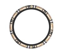 YYHHAOFA Old london photo Prints Comfort Grip Wheel Layer - Revitalize Your Drive & Protect Your Interior