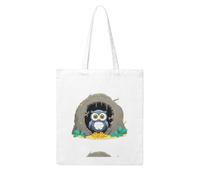 YYHHAOFA Owl Guarding Treasure Prints Woman Canvas Tote Bag Strong and durable for traveling, shopping, Daily One Size