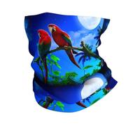 YYHHAOFA parrots Prints Active Head Wrap - Seamless, Quick-Drying Neck Gaiter for Outdoor Adventures & Stylish Everyday Wear