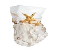 YYHHAOFA Pearls Starfish Seashell Theme Prints Performance Headwear - Ultra Soft Polyester Microfiber Sports Towel Unisex Multifunctional Bandana For Hiking Surfing Skiing And More