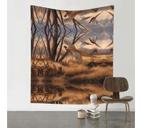 YYHHAOFA pheasant hunting Prints 60x51in Wall Tapestry - Durable Polyester Throw Blanket for Dorm Decor, Beach Picnics & Versatile Room Layering