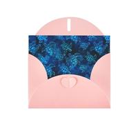 YYHHAOFA Pink Greeting Card Sea Turtle-Blue Picture 4x6in for Christmas, children's birthdays, Valentine's Day, wedding anniversaries, and party invitations