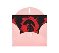 YYHHAOFA Pink Greeting Card Spartan Warrior Helmet Picture 4x6in for Christmas, children's birthdays, Valentine's Day, wedding anniversaries, and party invitations