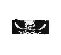 YYHHAOFA Pirate Flag Prints Baby Bow Throw - Soft & Stretchy Nylon-Spandex Headband for Newborns 0-6 Months - Ideal Shower Gift