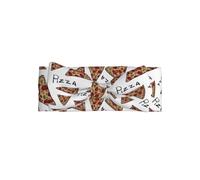 YYHHAOFA Pizza Pattern Prints Baby Bow Headband Newborn Photography Props Soft & Stretchy Hair Accessory for Infants 0-6 Months