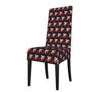 YYHHAOFA Protection cover for dining chair mars planet Printing - Soft, Comfortable, Needed Stretchable for Most Armless Chair