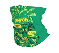 YYHHAOFA Psych pineapple quote Prints Multifunctional Sport Headband Soft Polyester Stretchy Seamless Design For All Sports Activities