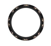 YYHHAOFA Racoons Prints Comfort Grip Wheel Layer - Revitalize Your Drive & Protect Your Interior