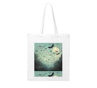 YYHHAOFA Radar Bat Swarm Prints Woman Canvas Tote Bag Strong and durable for traveling, shopping, Daily One Size