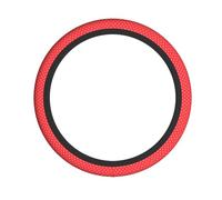 YYHHAOFA Red And White Polka Dots Prints Comfort Grip Wheel Layer - Revitalize Your Drive & Protect Your Interior