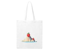 YYHHAOFA Red fruit on the cliff Prints Woman Canvas Tote Bag Strong and durable for traveling, shopping, Daily One Size