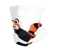YYHHAOFA Red panda playing frisbee Printed Outdoor multifunctional sports headscarf breathable sweat absorbing suitable men and women