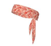 YYHHAOFA Repetition of circles Printed Sports headscarf, sweat absorbing and breathable, motion headband, double-sided kerchief