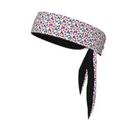 YYHHAOFA Retro Roller Skates Colorful Printed Sports Double-Sided Headscarf Quick Drying, Moisture Wicking for Women, Girls, and Men
