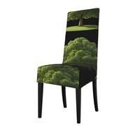 YYHHAOFA Savior in the dry desert Printed dining chair cover is easy to disassemble and made of high resilience fabric that is wear-resistant