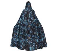 YYHHAOFA Sea Turtle Prints Hooded Cloak Throw for Cosplay - Long Sleeves, Durable Festival Layer
