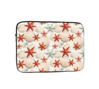 YYHHAOFA Seashells Starfish Picture Portable Laptop Sleeve Case - Shockproof Portable Laptop Sleeve Bag 10 inch for Men and Women Business Travel, Office Daily Use