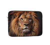YYHHAOFA Shockproof Portable Laptop Sleeve Bag 12 inch - for Men and Women Business Travel, School, and Office Use The Lion's Gaze Picture