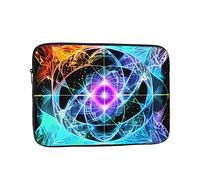 YYHHAOFA Shockproof Portable Laptop Sleeve Bag 12 inch - for Men and Women Business Travel, School, and Office Use Eight Dimensional Space Picture