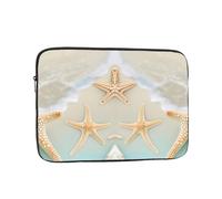 YYHHAOFA Shockproof Portable Laptop Sleeve Bag 12 inch - for Men and Women Business Travel, School, and Office Use Beach Starfish Picture