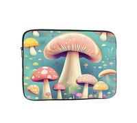 YYHHAOFA Shockproof Portable Laptop Sleeve Bag 13 inch - for Men and Women Business Travel, School, and Office Use Pretty Little Mushrooms Picture