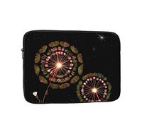YYHHAOFA Shockproof Portable Laptop Sleeve Bag 15 inch - for Men and Women Business Travel, School, and Office Use Starry Dandelion Picture