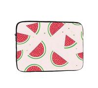 YYHHAOFA Shockproof Portable Laptop Sleeve Bag 17 inch - for Men and Women Business Travel, School, and Office Use Pink Watermelon Picture
