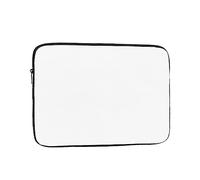 YYHHAOFA Shockproof Portable Laptop Sleeve Bag 17 inch - for Men and Women Business Travel, School, and Office Use Solid Color White Picture