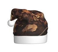 YYHHAOFA Skulls all over the ground Pattern Christmas Hat for Adult Making It a Fun and Durable Gift for Men and Women
